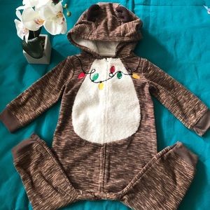 Adorable Christmas Reindeer Onesie